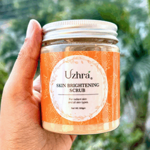 skin brightening scrub uzhra